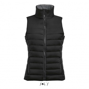 Logo trade promotional gifts image of: WAVE WOMEN BODYWARMER 180g