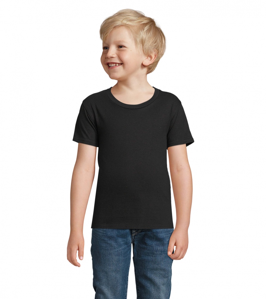 Logo trade corporate gifts image of: PIONEER KIDS T-SHIRTORGANIC