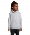 CONDOR KIDS Hooded Sweat, Grey Melange 2