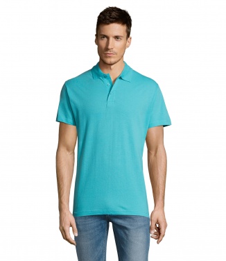 Logo trade corporate gifts image of: SUMMER II MEN Polo 170g