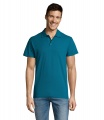 SUMMER II MEN Polo 170g, Duck Blue