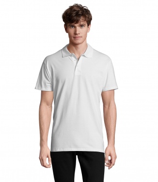 Logo trade corporate gifts picture of: SPRING II MEN Polo 210g