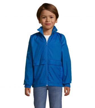 Logotrade promotional item image of: SURF KIDS WINDBREAKER 210g