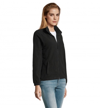 Logo trade promotional gifts image of: NORTH WOMEN ZIPPED FLEECE