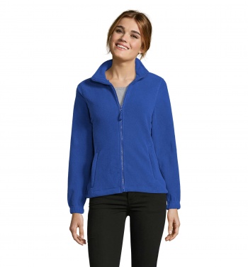 Logo trade promotional item photo of: NORTH WOMEN ZIPPED FLEECE