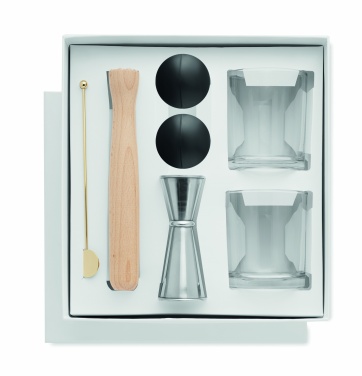 Logotrade corporate gift image of: Set of 7 pieces cocktail set