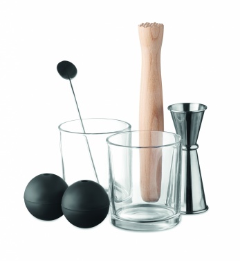 Logotrade corporate gift image of: Set of 7 pieces cocktail set