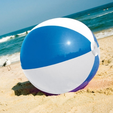 Logo trade corporate gifts image of: Bicolour beach ball KEY WEST