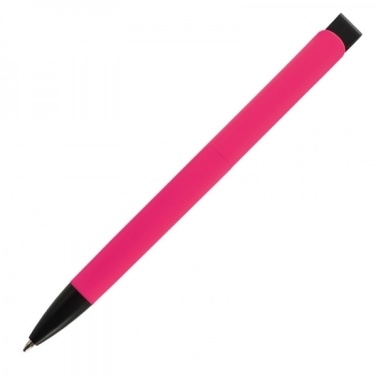 Logotrade promotional merchandise image of: Metal ballpen soft touch BRESCIA