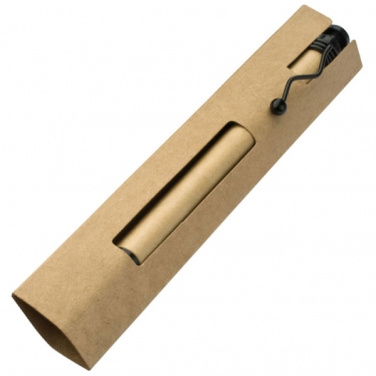 Logo trade corporate gifts image of: Cardboard ballpen CRAMLINGTON