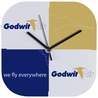 Logo trade promotional products image of: Wall clock with all over clock face BEL AIR