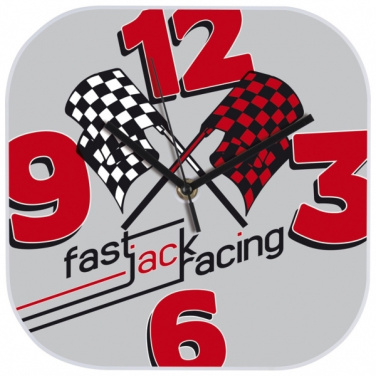 Logotrade promotional item picture of: Wall clock with all over clock face BEL AIR