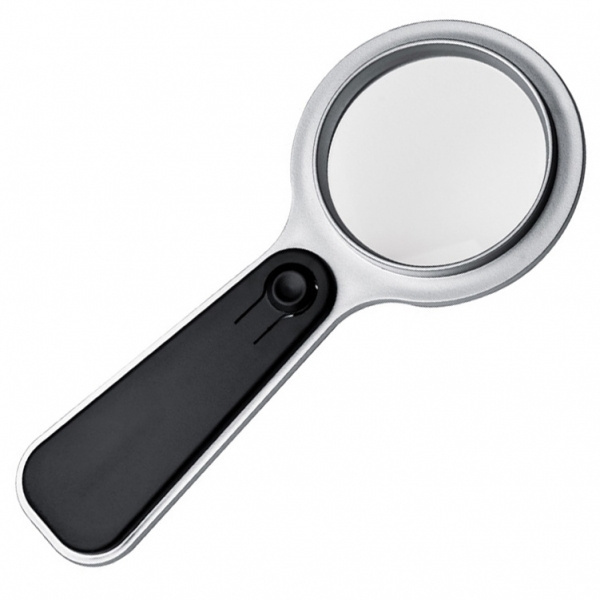 Logo trade advertising product photo of: Magnifying glass with LED GLOUCESTER