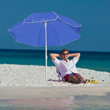 Logo trade advertising products image of: Beach umbrella FORT LAUDERDALE