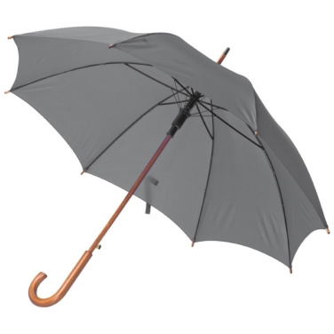 Logotrade advertising product image of: Wooden automatic umbrella NANCY