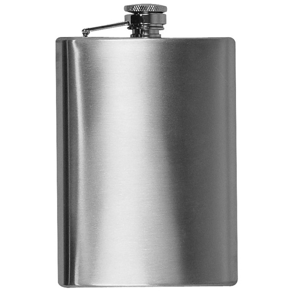 Logotrade corporate gifts photo of: Stainless steel hip flask KANSAS CITY 237 ml