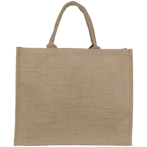 Logo trade promotional items image of: Jute bag, big HANNOVER