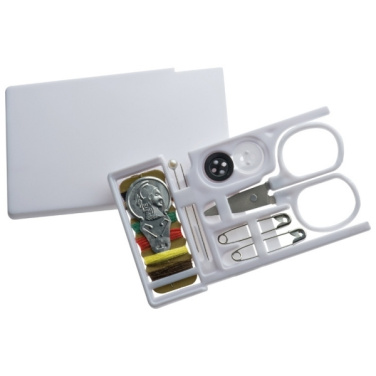 Logo trade promotional item photo of: Travel sewing set LE HAVRE