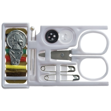 Logo trade corporate gift photo of: Travel sewing set LE HAVRE