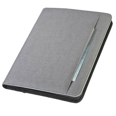 Logo trade promotional giveaway photo of: A4 folder with power bank Elda