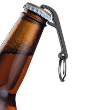 Logo trade promotional products image of: Keyring - bottle opener WORCESTER