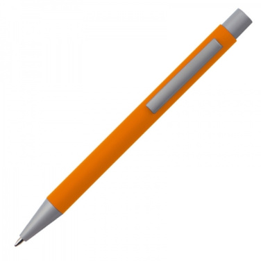 Logo trade business gift photo of: Metal ballpen soft touch ABU DHABI