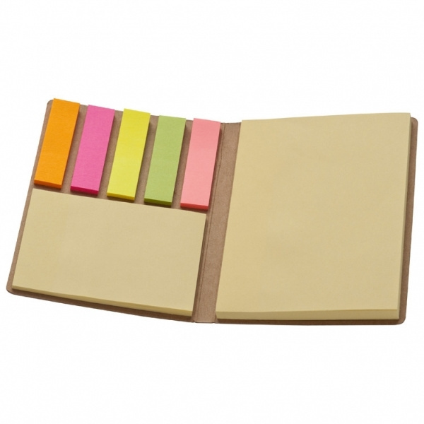 Logotrade promotional merchandise picture of: Adhesive note pad BURLINGTON