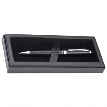 Logo trade promotional gifts picture of: Metal ballpen CLAYTON