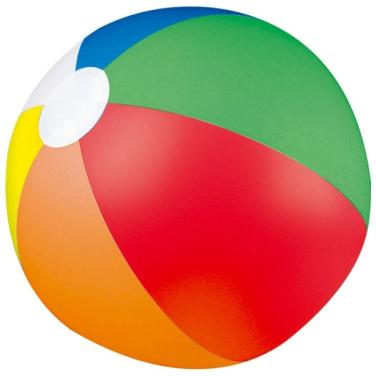 Logotrade promotional gift image of: Multicolour beach ball PALM SPRINGS