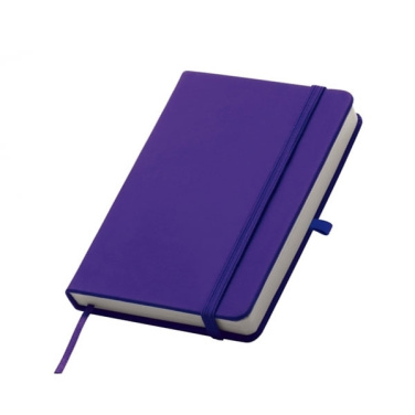 Logo trade promotional gift photo of: A6 note book LUBECK