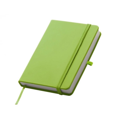 Logo trade advertising products picture of: A6 note book LUBECK