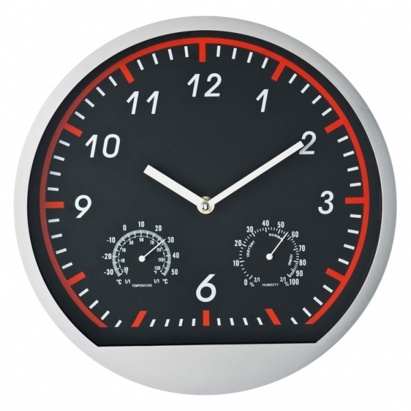 Logo trade promotional products image of: Wall clock BAGIO