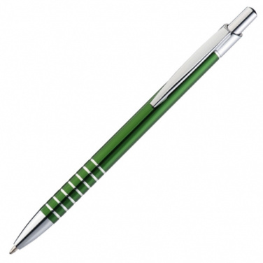 Logo trade promotional merchandise image of: Metal ballpen ITABELA