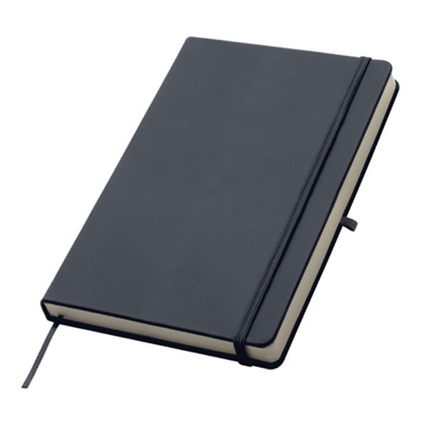 Logo trade promotional merchandise image of: A5 note book KIEL