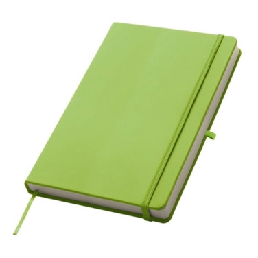 Logo trade promotional merchandise picture of: A5 note book KIEL