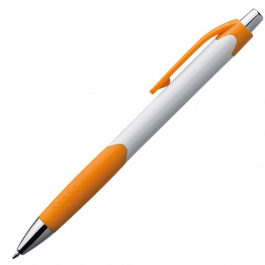 Logo trade promotional giveaways image of: Plastic ballpen MAO