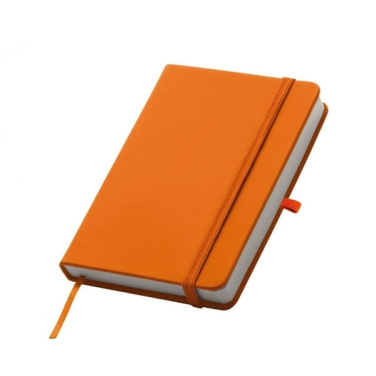 Logo trade promotional item photo of: A6 note book LUBECK