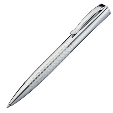 Logo trade advertising products picture of: Metal ballpen CHESTER