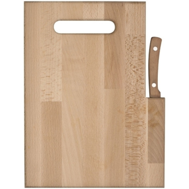 Logotrade corporate gift image of: Wooden board with knife LIZZANO