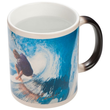 Logo trade advertising products image of: Colour-changing sublimation mug SIRMIONE 300 ml