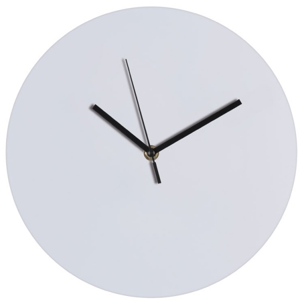 Logo trade promotional giveaway photo of: Wall clock with allover clock face VENICE