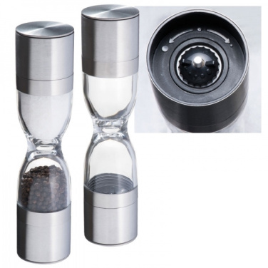 Logotrade promotional merchandise photo of: Salt and pepper mill 2-in-1 ROME