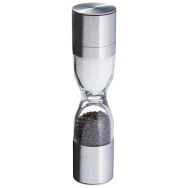 Logo trade promotional items picture of: Salt and pepper mill 2-in-1 ROME