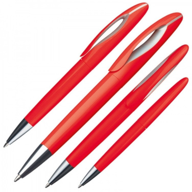 Logo trade promotional merchandise photo of: Plastic ballpen FAIRFIELD