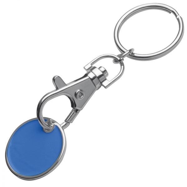 Logotrade promotional product picture of: Keyring with shopping coin ARRAS