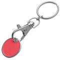 Keyring with shopping coin ARRAS, red