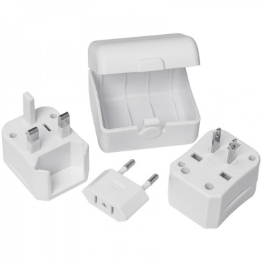 Logotrade business gift image of: Travel adapter PERU