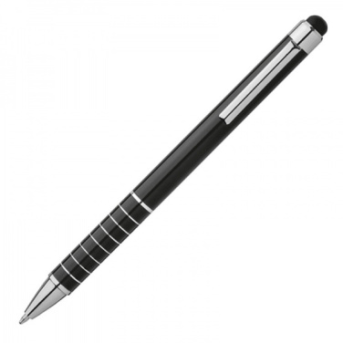 Logotrade promotional gift picture of: Metal ballpen with touch pen LUEBO