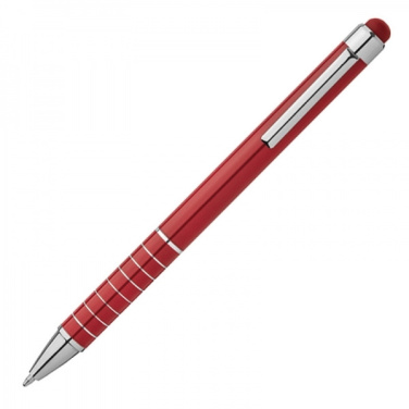 Logotrade promotional merchandise photo of: Metal ballpen with touch pen LUEBO