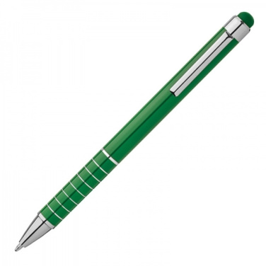 Logotrade advertising product image of: Metal ballpen with touch pen LUEBO